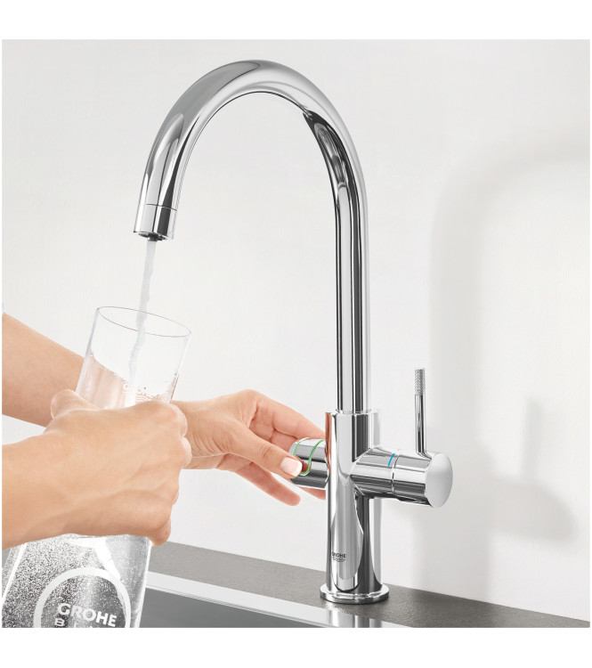 GROHE BLUE PROFESSIONAL 31323 SINK MIXER WITH FILTER SYSTEM SPOUT C CHROME