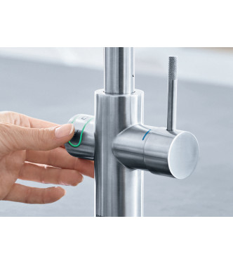 GROHE BLUE PROFESSIONAL 31325 SINK MIXER WITH FILTER SYSTEM SPOUT C CHROME