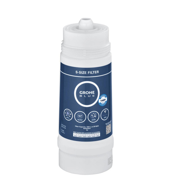 GROHE BLUE 40404 BWT FILTER SIZE S (CAPACITY 600 ml)
