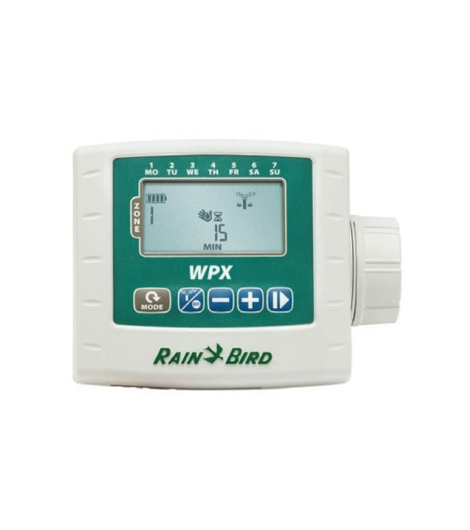 Rain Bird WPX-1 battery-operated controller - 1 station, waterproof IP68