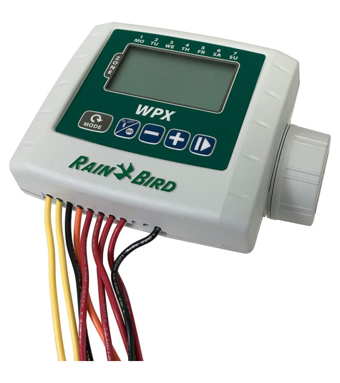Programmatore a batteria Rain Bird WPX-2 2 stazioni, impermeabile IP68