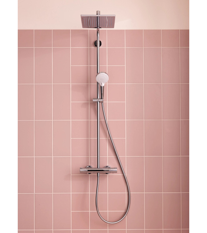Hansgrohe Crometta E 240 1-spray shower column â€" chrome
