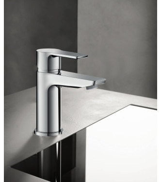 Cristina Prime Series washbasin + bidet faucet set â€" polished chrome finish