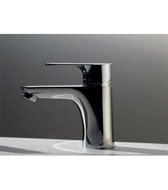 Fima Series 22 washbasin + bidet faucet set â€" polished chrome finish
