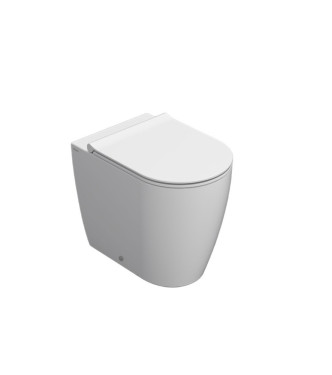 Floor-standing sanitaryware set Ceramica Globo Mode Series glossy white - ME001BI + ME009BI + ME020BI
