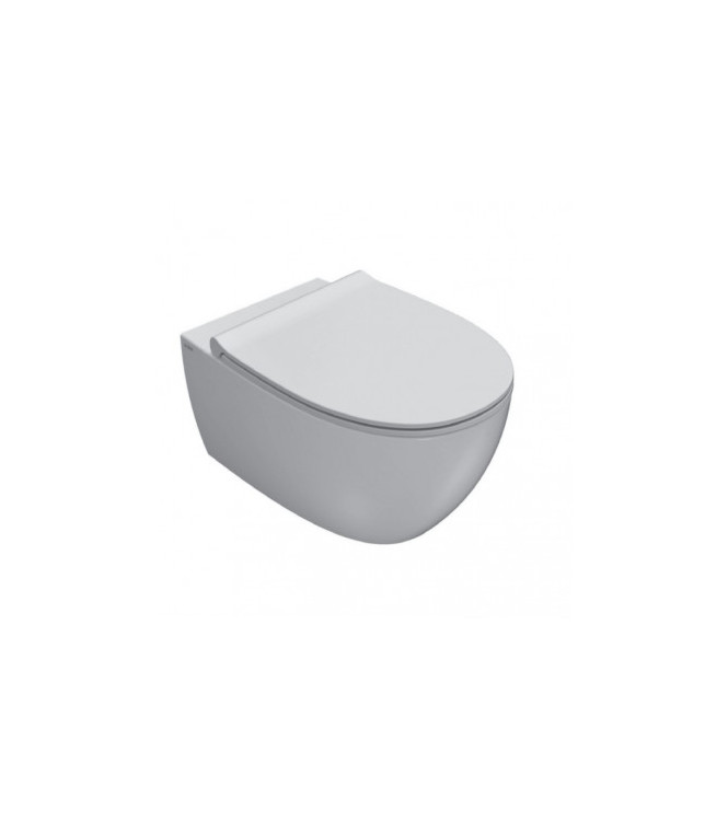 Wall-hung sanitaryware set Ceramica Globo Series 4All glossy white - MDS03BI + MDS09BI + MDR20BI