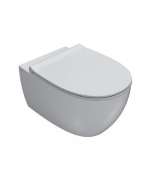 Wall-hung sanitaryware set Ceramica Globo Series 4All glossy white - MDS03BI + MDS09BI + MDR20BI