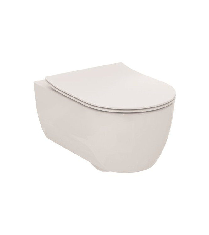 Wall-hung sanitaryware set Ideal Standard Blend Curve Series glossy white - T374901 + T375001 + T520801