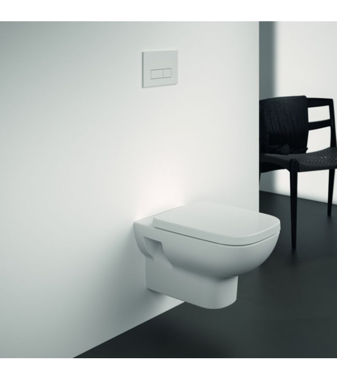 Set sanitari sospesi Ideal Standard Serie i.life S bianco lucido T452301 + T452401 + T481201