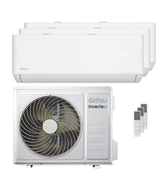 Condizionatore Daitsu Artic TP-4 9000 + 9000 + 12000 BTU Trial Split Inverter Wi-Fi A++/A+