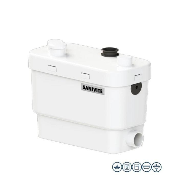 SANIVITE PLUS + (SCARICO ACQUE CHIARE / LAVATRICE / LAVASTOVIGLIE 