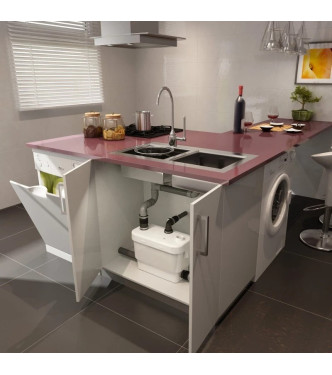 SANIVITE PLUS + (SCARICO ACQUE CHIARE / LAVATRICE / LAVASTOVIGLIE 