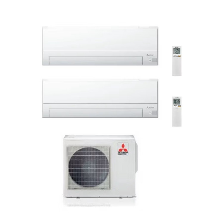 Condizionatore Mitsubishi Serie BT  9000+9000 BTU Dual Split Inverter  Wi-Fi  A++/A+ - MXZ-2F33VF4