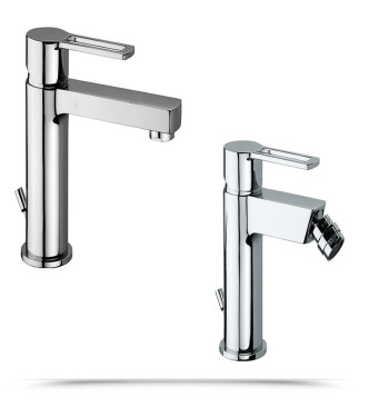 Paffoni "ringo" miscelatori design lavabo e bidet con pilette di scarico