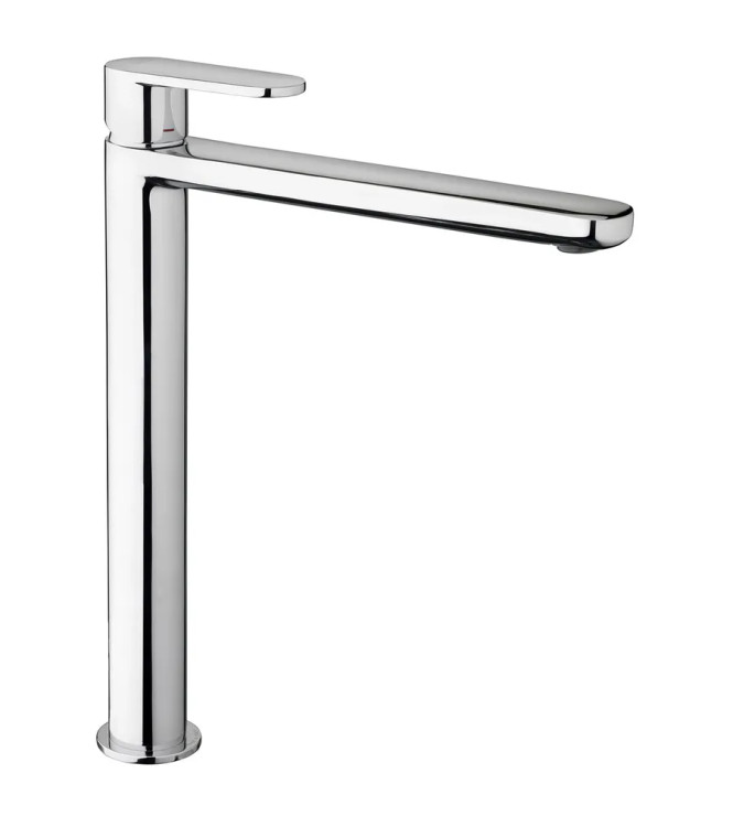 Set miscelatore lavabo prolungato e bidet senza scarico cromato - Candy di Paffoni