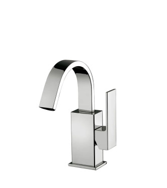 Paffoni Elle miscelatore lavabo e bidet con canna alta orientabile con scarico