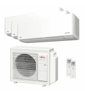 Condizionatore Fujitsu Serie KM 7000+9000+12000 BTU Trial Split Inverter Wi.Fi A+++/A++ - unità esterna 5.4 kW