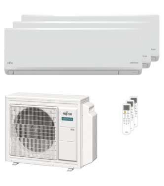 Condizionatore Fujitsu Serie KN 7000+9000+12000 BTU Trial Split Inverter Wi.Fi A+++/A++ - unità  esterna 5.4 kW