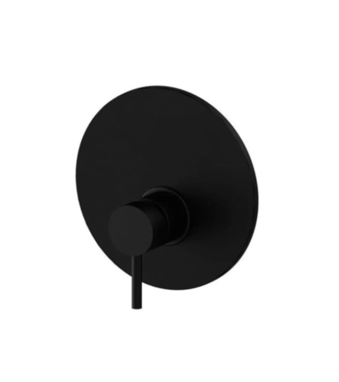 Set miscelatore lavabo e bidet con incasso doccia monocomando 11cm nero opaco - Light di Paffoni