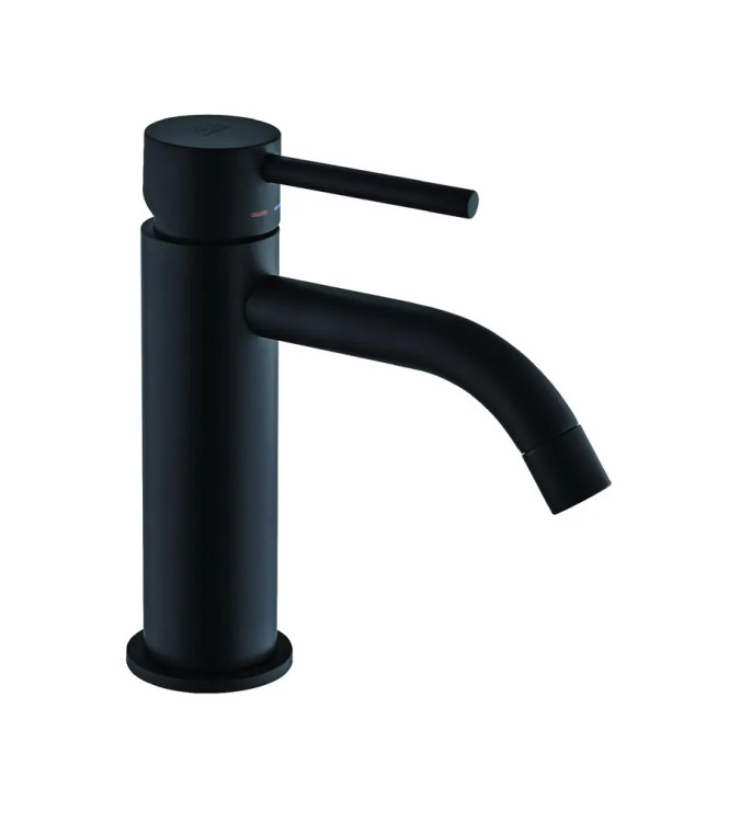 Set miscelatore lavabo e bidet con esterno doccia nero opaco - Light di Paffoni