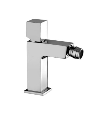 Set miscelatore lavabo medio e bidet con leva cubo con incasso doccia con deviatore cromato - Elle di Paffoni