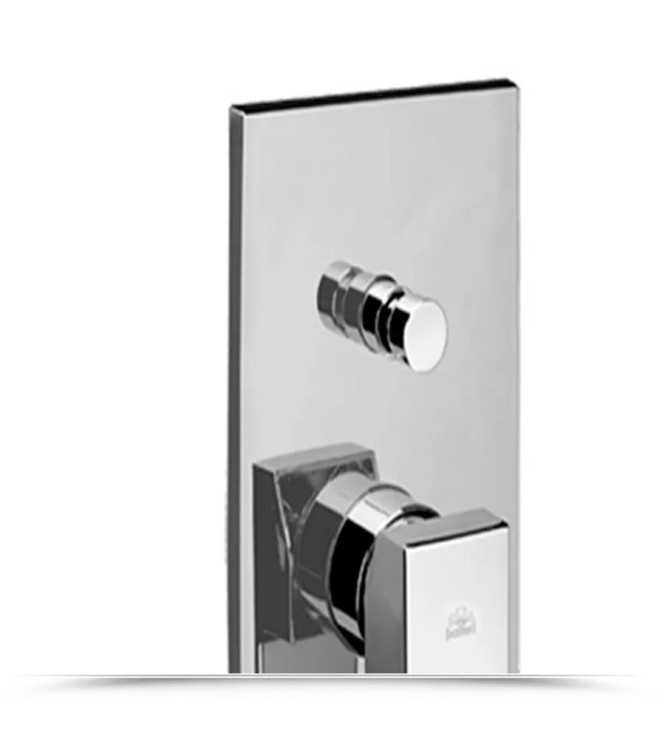 Paffoni Level miscelatore lavabo + bidet con pilette + incasso doccia a muro con deviatore