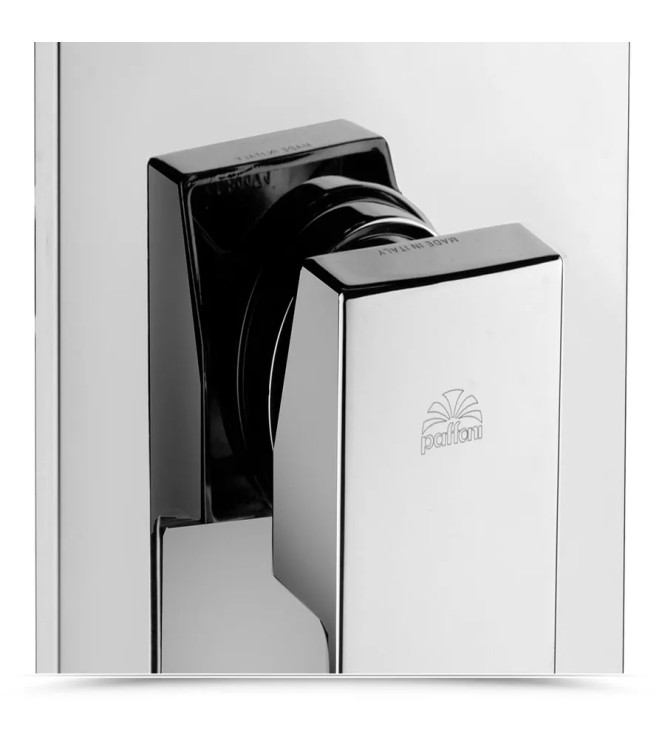 Set rubinetteria Paffoni Elle lavabo bidet e doccia da incasso con deviatore