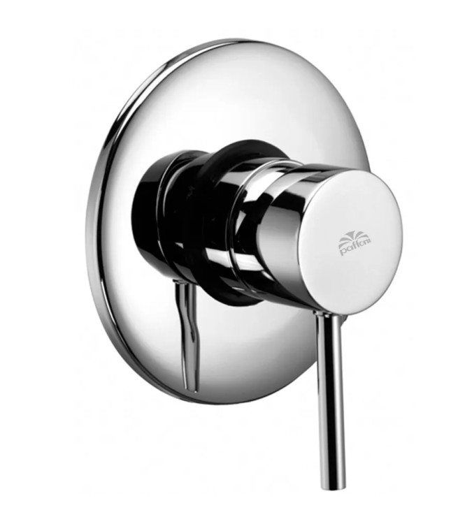 Set miscelatore lavabo e bidet canna orientabile con incasso doccia monocomando 11,6cm cromato - Light di Paffoni