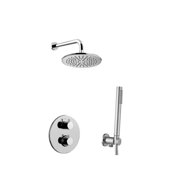 PAFFONI KITLIQ018 LIGHT KIT DOCCIA COMPLETO CROMATO