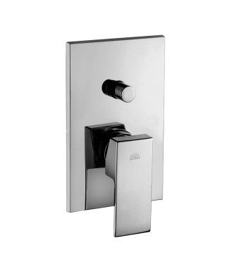 Set miscelatore lavabo 25x10 cm bocca 15 cm con bidet e incasso doccia 2 vie cromato - Elle di Paffoni