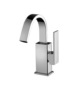 Set miscelatore lavabo e bidet canna orientabile con incasso doccia con deviatore cromato - Elle di Paffoni