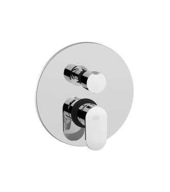 Set miscelatore lavabo e bidet con incasso doccia 3 uscite cromato - Candy di Paffoni