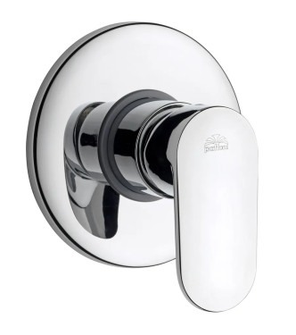 Set miscelatore lavabo prolungato e bidet con incasso doccia monocomando cromato - Candy di Paffoni