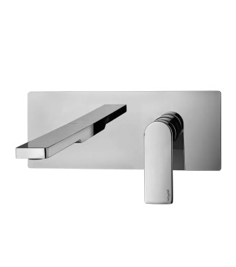 Set miscelatore lavabo bocca 20 cm con bidet ed incasso doccia monocomando cromato - Tango di Paffoni