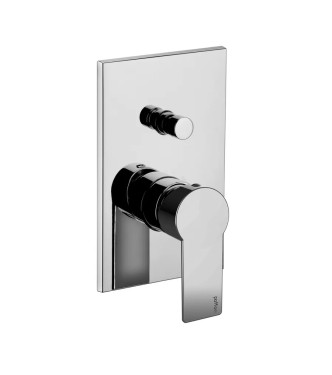 Set miscelatore incasso lavabo 15 cm con bidet ed incasso doccia con deviatore cromato - Tango di Paffoni