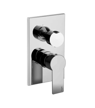 Set miscelatore incasso lavabo 20 cm con bidet ed incasso doccia 3 uscite cromato - Tango di Paffoni