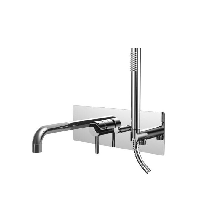 PAFFONI LIG001 LIGHT SINGLE-LEVER BUILT-IN BATHTUB/SHOWER MIXER CHROME