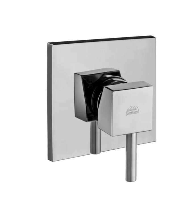 Set miscelatore lavabo e bidet con canna orientabile ed incasso doccia moncomando con leva asta cromato - Level di Paffoni