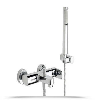 Miscelatori Paffoni Candy lavabo bidet con pilette di scarico e gruppo vasca