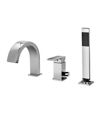 Rubinetteria completa da bagno Paffoni Elle lavabo bidet e bordo vasca