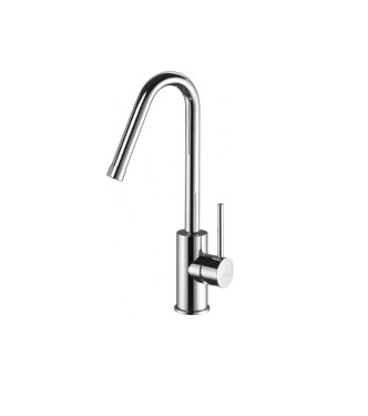 Set miscelatore lavabo e bidet canna orientabile con esterno doccia/vasca con supporto cromato - Light di Paffoni