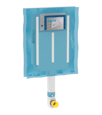 Geberit Sigma 8 Cassetta di Scarico WC da Incasso COD 109.790.00.1