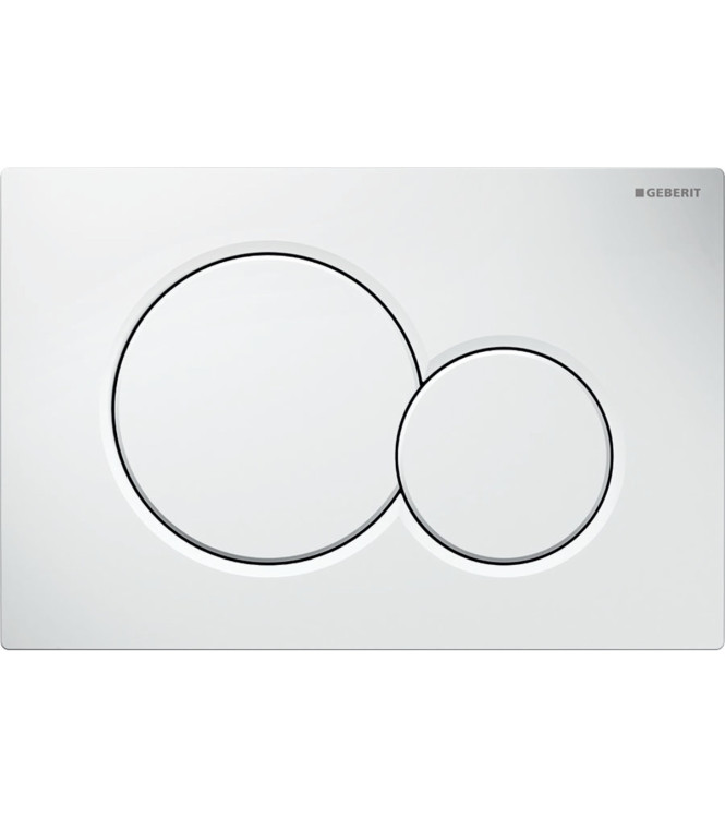 Geberit Sigma 01 Placca Di Comando Bianca COD 115.770.11.5