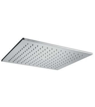 Soffione quadrato ispezionabile 30 x 30 cm in metallo cromato - Syncro King di Paffoni