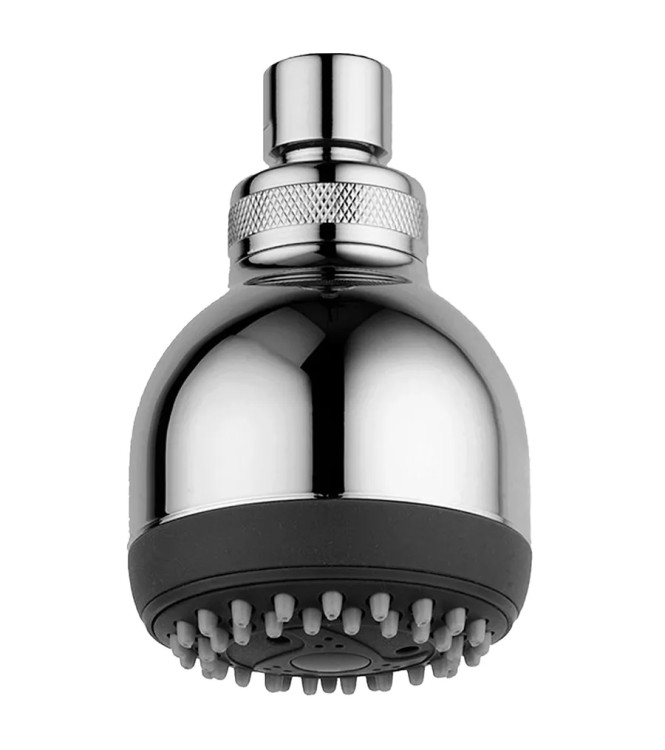 Soffione anticalcare Ø 7 cm in abs cromato - Alabama di Paffoni