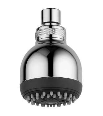 Soffione anticalcare Ø 7 cm in abs cromato - Alabama di Paffoni