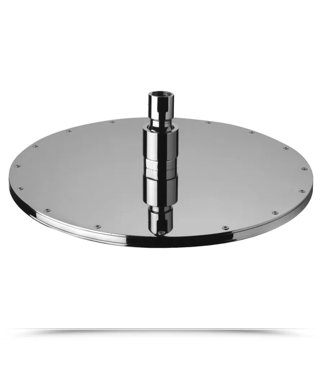 Soffione tondo ispezionabile Ø 30 cm in metallo cromato - Master King di Paffoni