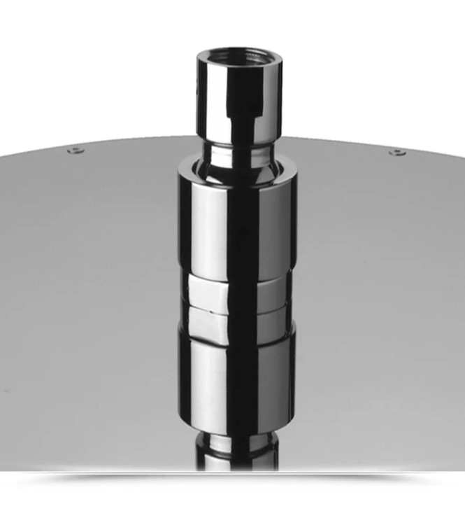 Soffione tondo ispezionabile Ø 30 cm in metallo cromato - Master King di Paffoni