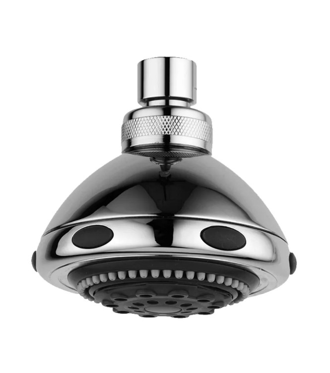 Soffione multigetto Ø 9,6 cm in abs cromato - Ischia di Paffoni