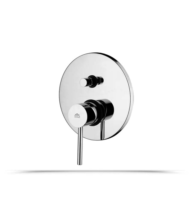 Composizione doccia Paffoni Stick con braccio, soffione, doccetta e miscelatore con deviatore